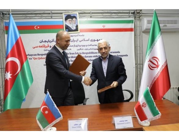 2022_01_23_1_Azerbaijan and Iran have reached an agreement to continue construction of the Khudafarin and Giz Galasi hydro junctions.jpg