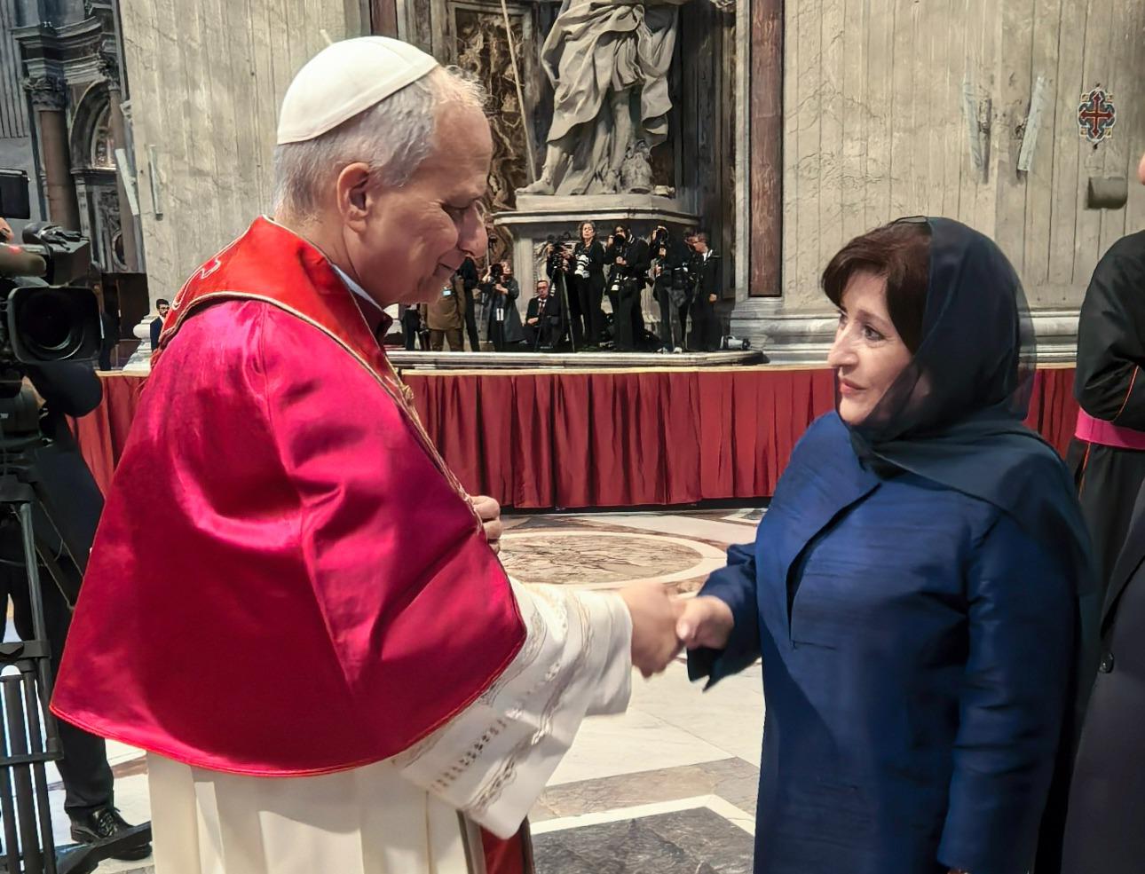 Azerbaijani parliament speaker attends enthronement ceremony of Pope Leo XIV