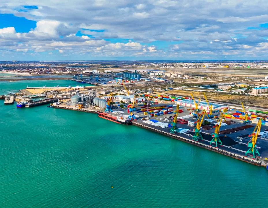 European companies run into OSCE projects to develop green ports in Caspian region