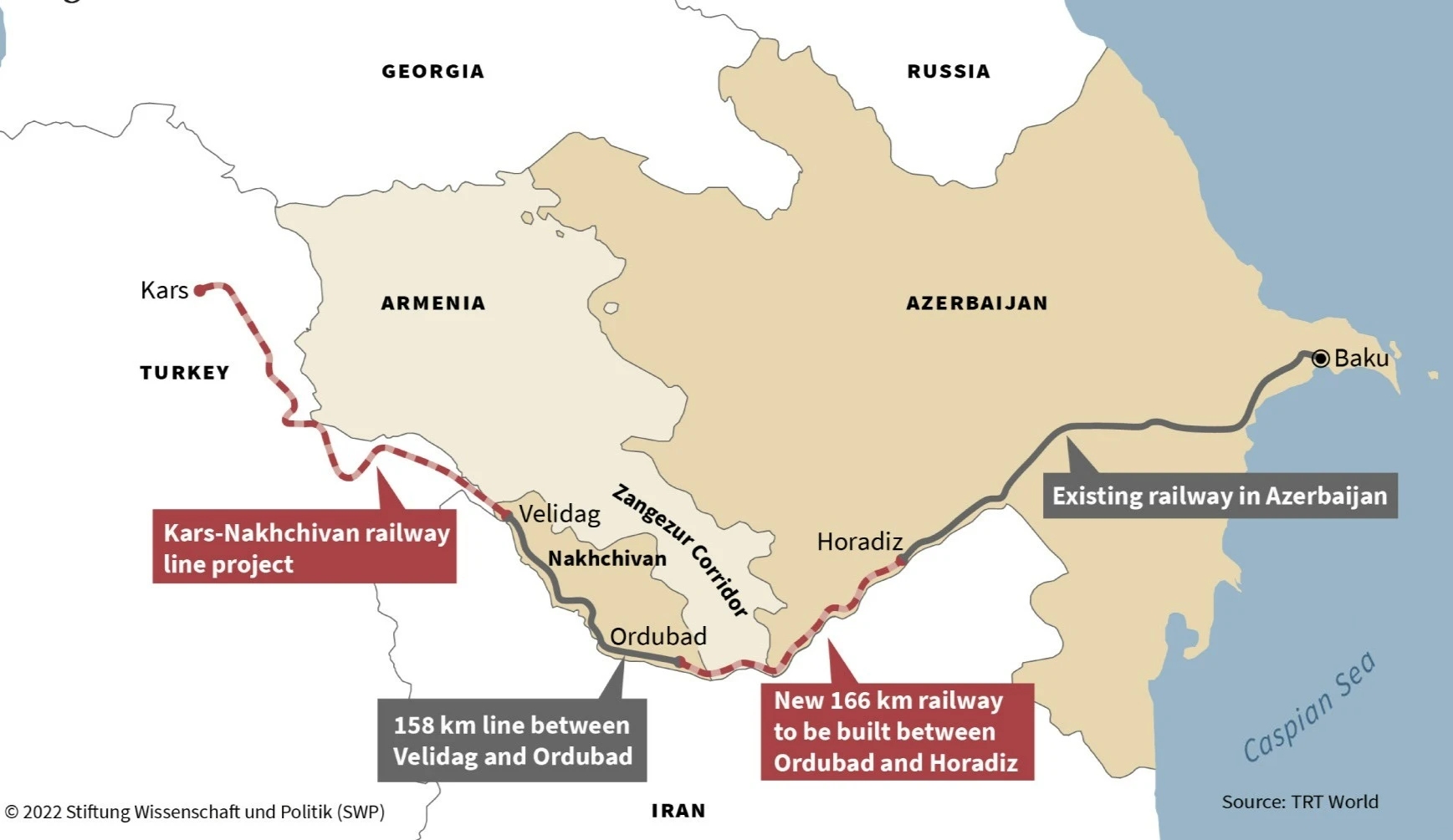 Никол Пашинян: Армения е заинтересувана от участието на Европейския съюз в проекта TRIPP