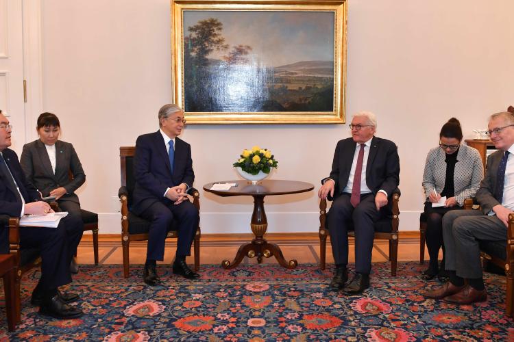 2023_06_20_1_Germany&#039;s President Frank-Walter Steinmeier and Kazakhstans President Kassym-Jomart Tokayev..jpg
