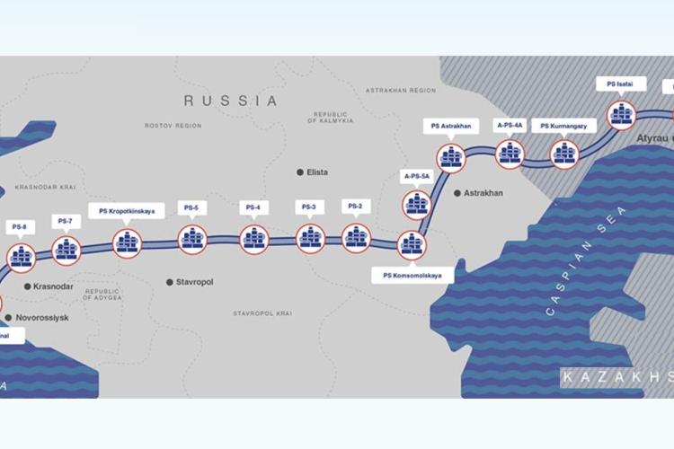 Kazakhstan discloses oil transportation volume for 10M2024