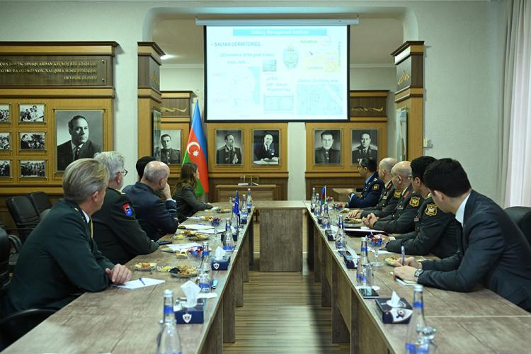 Azerbaijan, NATO exchange views on military education