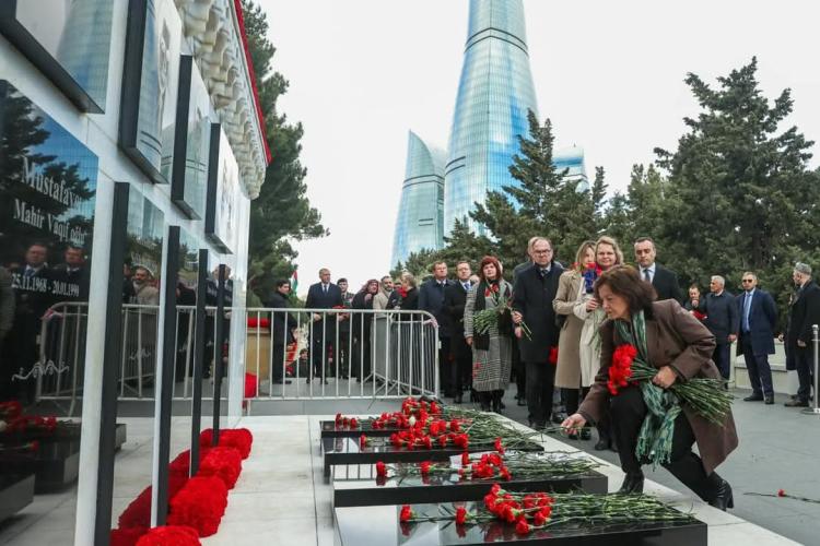The French ambassador shared a post on the anniversary of the tragedy of January 20, 1990