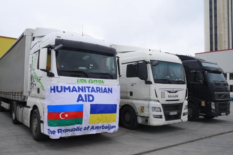Азербайджан изпраща поредна пратка хуманитарна помощ за Украйна