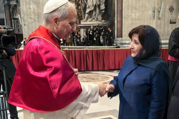 Azerbaijani parliament speaker attends enthronement ceremony of Pope Leo XIV