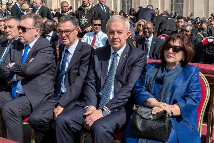 Azerbaijani parliament speaker attends enthronement ceremony of Pope Leo XIV