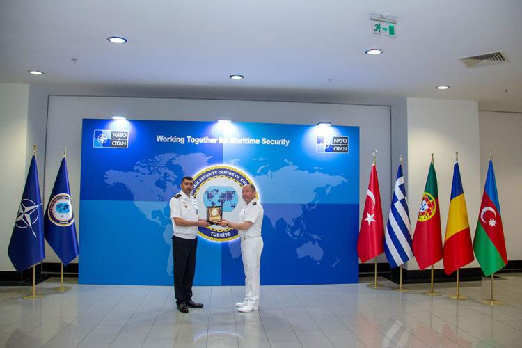 Azerbaijani flag raised at NATO Maritime Security Centre of Excellence