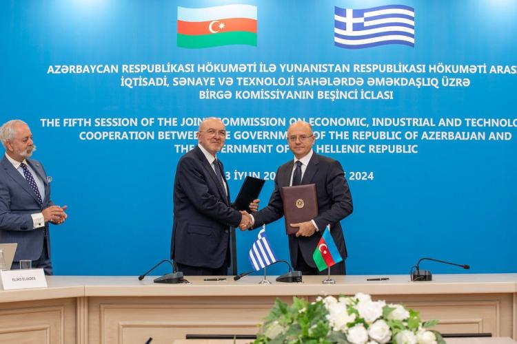Greece's volume of natural gas purchases from Azerbaijan announced