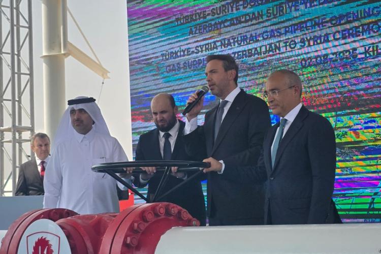 Начался экспорт азербайджанского газа в Сирию
