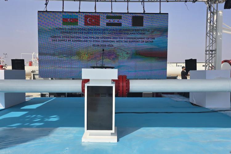 Начался экспорт азербайджанского газа в Сирию