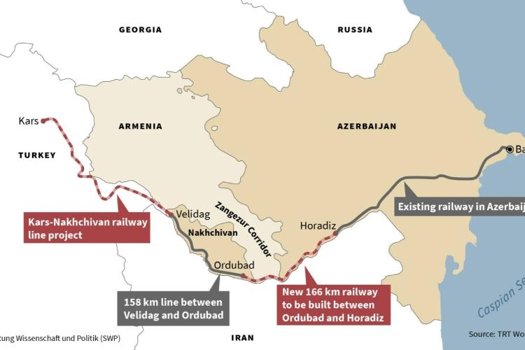 Никол Пашинян: Армения е заинтересувана от участието на Европейския съюз в проекта TRIPP